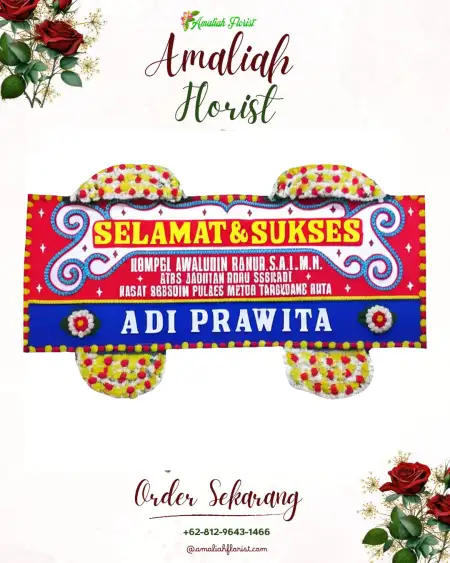 Papan Bunga Ucapan Selamat Kedungsukun